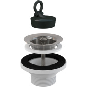 Донный клапан AlcaPlast A31 11/4 с нержавеющей решеткой Ø63