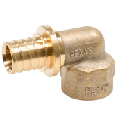 Угольник с внутренней резьбой РЕХАУ MX 25x1 латунь Угольник с внутренней резьбой РЕХАУ MX 25x1 латунь