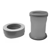 Переходной комплект Baxi на раздельные трубы полипропиленовый DN110 мм НТ