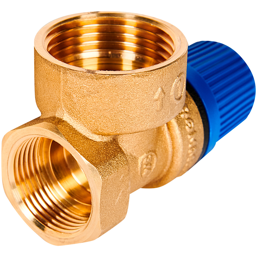 Предохранительный клапан Rommer 8 бар 3/4x1 для системы водоснабжения