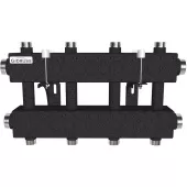 Распределительный коллектор Gidruss MK-150-4DUx25 (150 кВт, 2 магистр. подкл. G 1 1/2, 2 конт. G 1 вверх и 2 вниз)