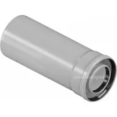 Труба коаксиальная Rommer 60/100 250 мм конденсационная Труба коаксиальная Rommer 60/100 250 мм конденсационная