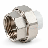 Муфта разъемная с внутренней резьбой Valfex 20х1 PP-R американка
