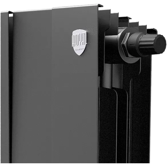 Биметаллический радиатор Royal Thermo PianoForte 500 Noir Sable VDR80 6 секций с нижним подключением