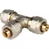 Тройник винтовой Stout 16x16x16