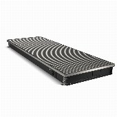 Конвектор внутрипольный Royal Thermo ATRIUM-75/400/2800-DG-U-NA с естественной конвекцией