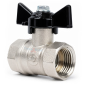 Кран шаровой Valfex DeltaPro ВВ 1/2, ручка бабочка