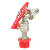 Кран шаровый водоразборный TIM 1/2 со штуцером под замок