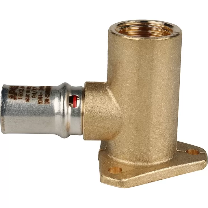 Пресс угольник с настенным креплением Stout 1/2x16 ВР удлиненный