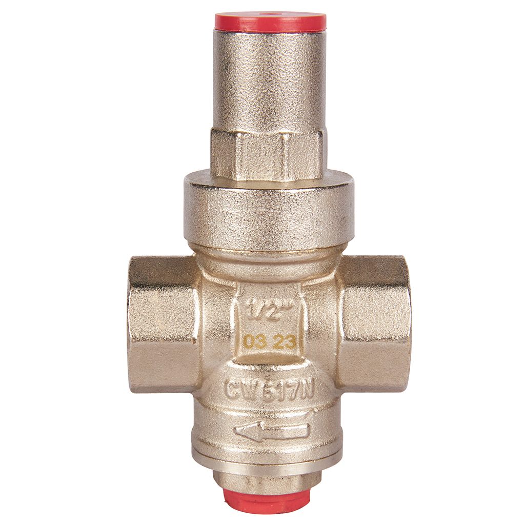 Редуктор давления Rommer 1/2 с выходом под манометр Редуктор давления Rommer 1/2 с выходом под манометр