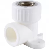 Угольник с внутренней резьбой с креплением Kalde 20х1/2