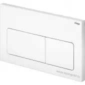 Кнопка смыва Viega Prevista Visign for Life 5 8601.1 для смывных бачков, пластик, альпийский белый