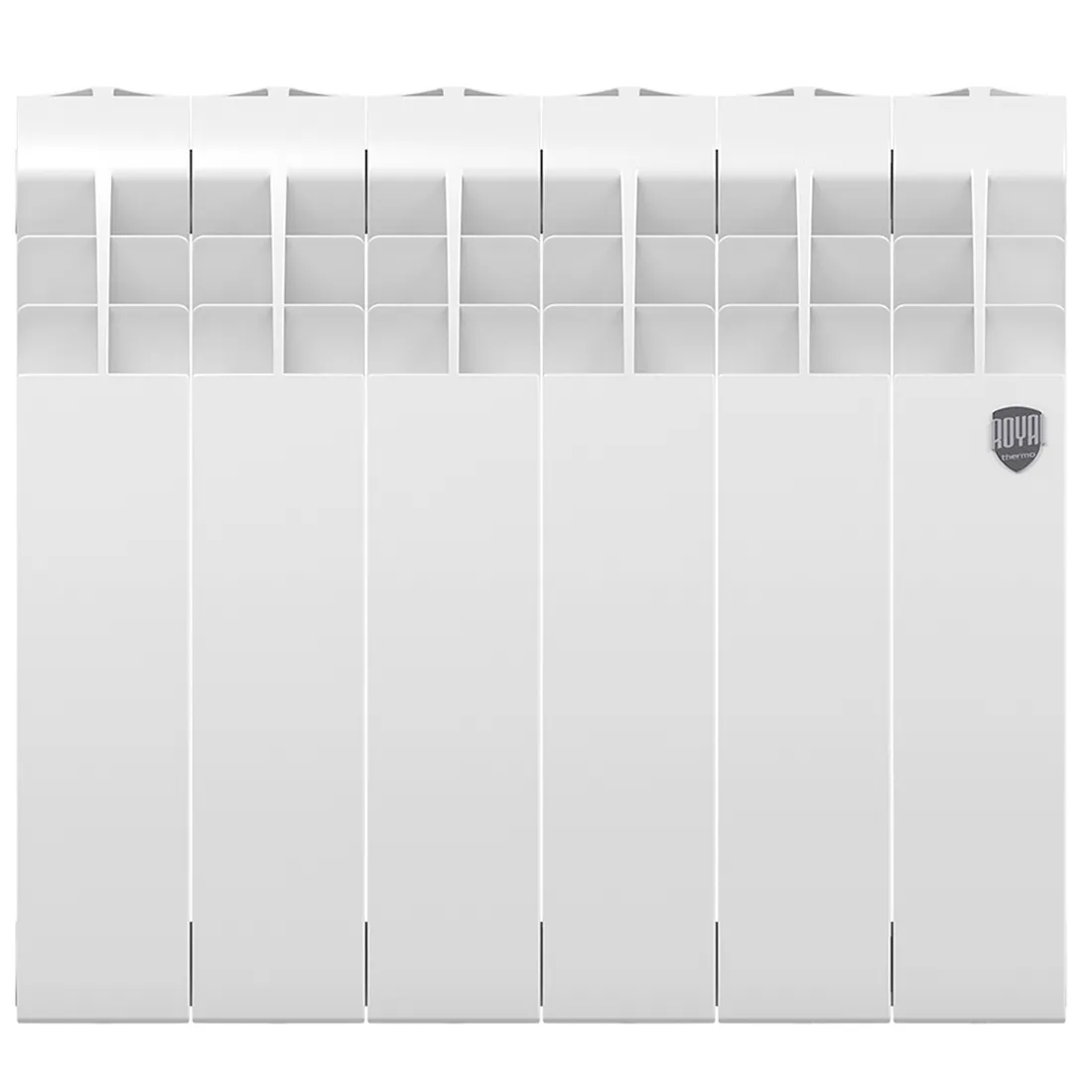 Биметаллический радиатор Royal Thermo BiLiner 350 Bianco Traffico 6 секций