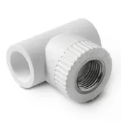 Тройник комбинированный Pro Aqua ВР 25x3/4 PP-R