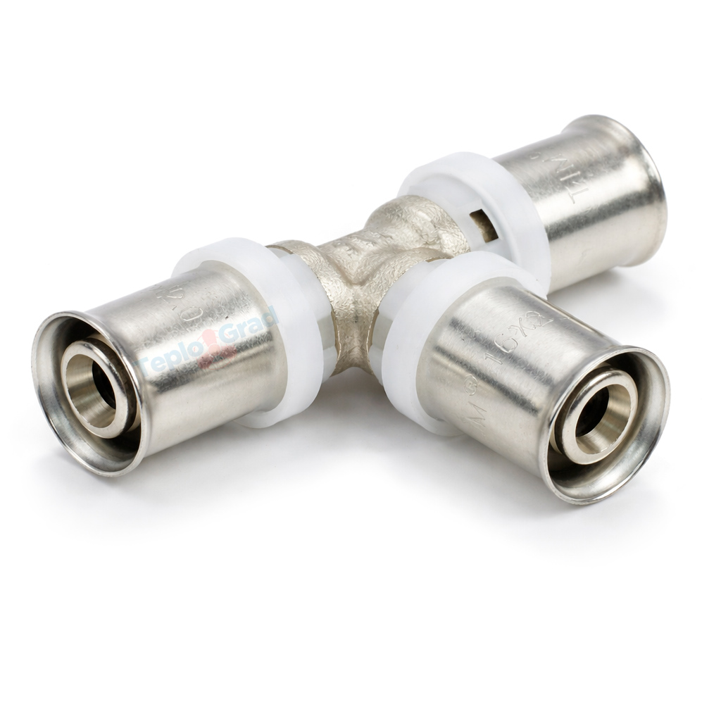 Пресс тройник TIM 16x16x16