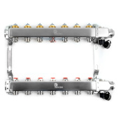 Коллектор из нержавеющей стали Wester MUVS без расходомеров на 7 выходов