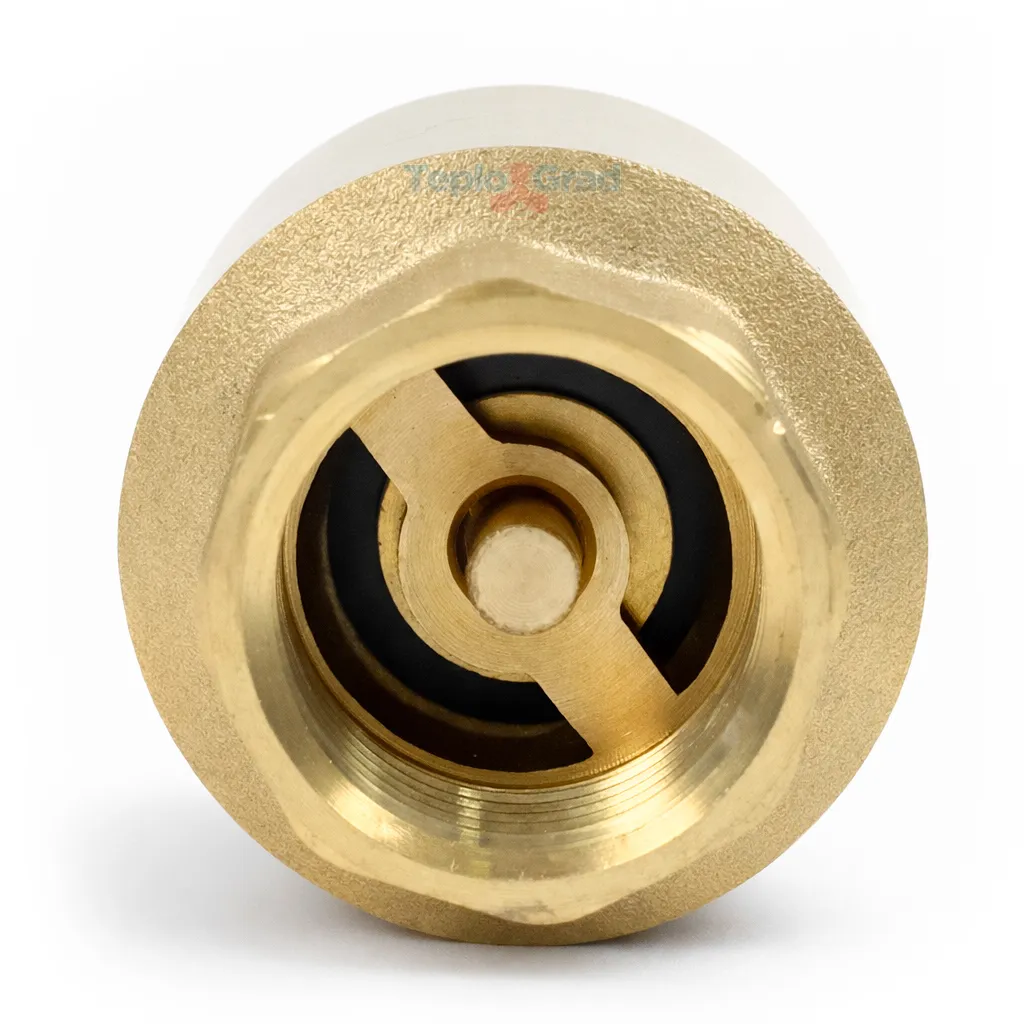 Обратный клапан TIM ВВ 1/2 с латунным штоком