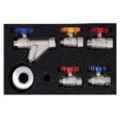 Набор прямых шаровых кранов для газового котла TIM Набор прямых шаровых кранов для газового котла TIM