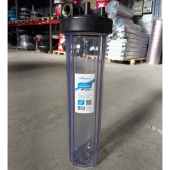 Магистральный фильтр Аквабрайт Big Blue 20 прозрачный корпус Уценка 