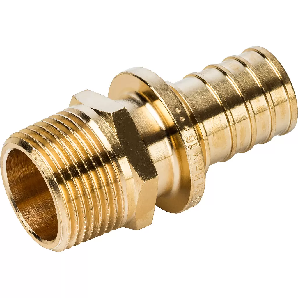 Переходник Stout НР 25x3/4 для труб из сшитого полиэтилена