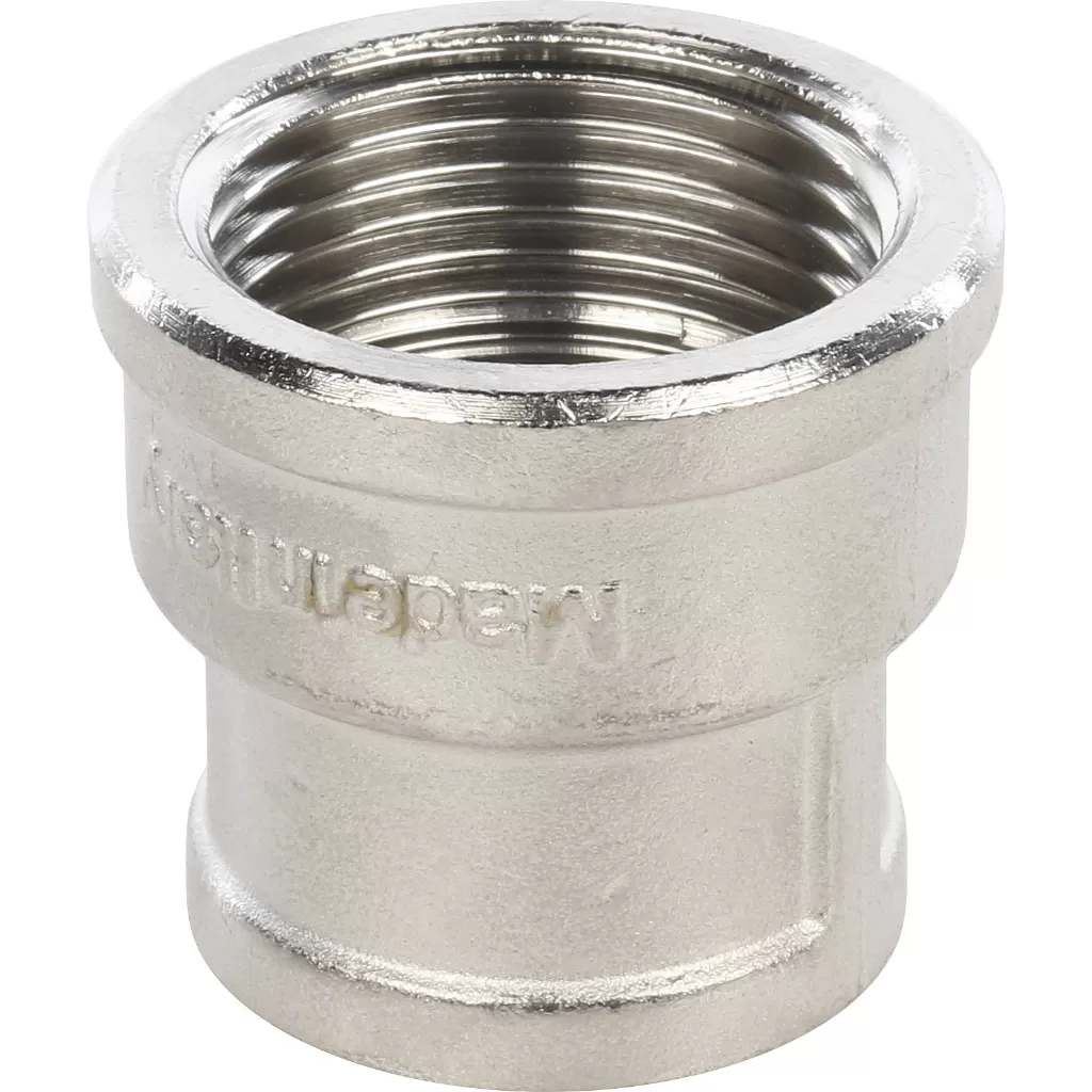 Муфта переходная 1x3/4 ВВ никелированная Stout