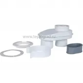 Адаптер Baxi для подключения раздельных труб с 60/100 мм на 2x80 мм