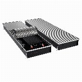 Конвектор внутрипольный Royal Thermo ATRIUM TURBO-110/400/2500-DG-U-NA с принудительной конвекцией