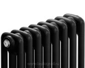 Стальной трубчатый радиатор Rifar Tubog 3057 50 секций, нижнее подключение (Антрацит)