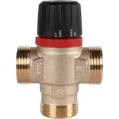 Термостатический смесительный клапан Rommer 1 НР 35-60°С KVs 2.5