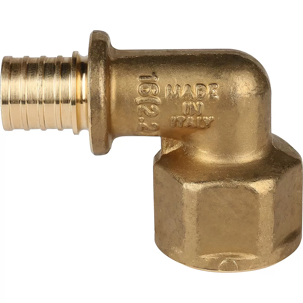 Угольник Stout ВР 16x1/2 для труб из сшитого полиэтилена