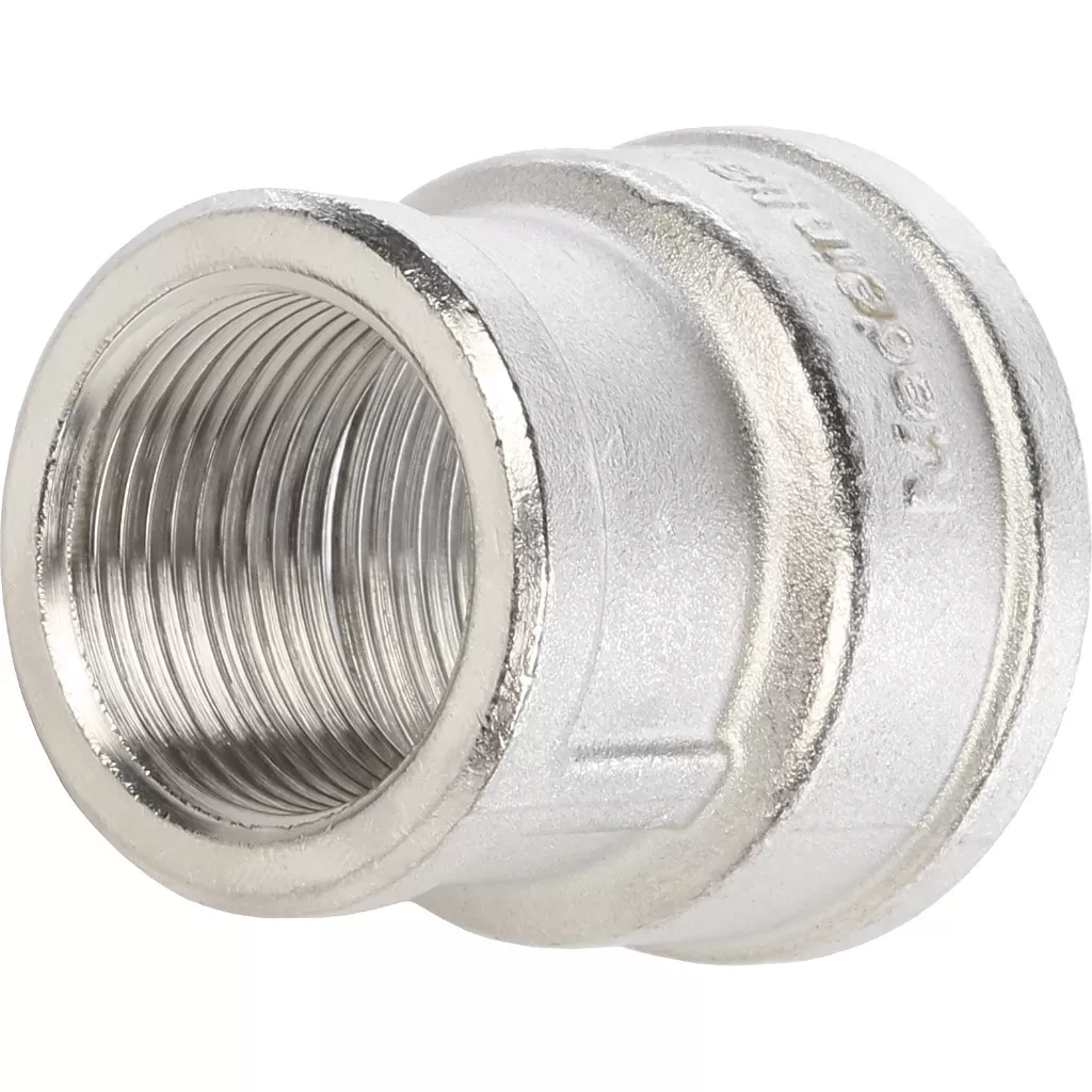 Муфта переходная 1x3/4 ВВ никелированная Stout