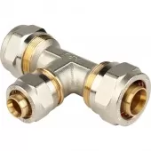 Тройник переходной винтовой Stout 26x20x26