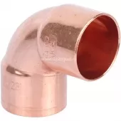 Угол 90° 28 ВП-ВП Sanha 5090, для медных труб под пайку 1509028