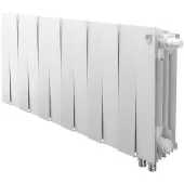 Биметаллический радиатор Royal Thermo PianoForte 300 Bianco Traffico VDR80 12 секций с нижним подключением
