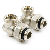 Узел нижнего подключения Valfex 3/4 угловой (c адаптером 1/2)