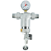 Самопромывной фильтр Zeissler 3/4 с манометром и магнитной вставкой