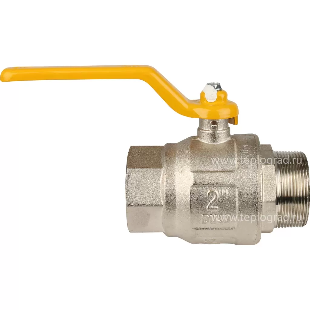 Кран шаровой для газа Itap LONDON 067 НВ 2, ручка рычаг