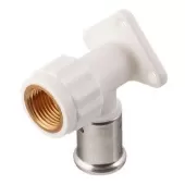 Пресс водорозетка Henco ВР 20x1/2 (56 мм) белая