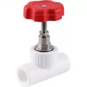 Вентиль 20 мм Kalde для полипропиленовых труб под сварку