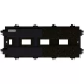 Распределительный коллектор Gidruss MK-100-4DU.EPP (100 кВт, 2 магистрали G 1 1/4, 2+2 конт. G 1, теплоизоляция)