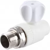 Прямой радиаторный кран Kalde 20x3/4