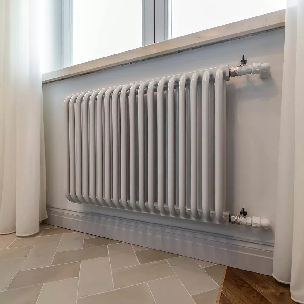 Стальной 2-трубчатый радиатор Rommer RST 2030/16 16 секций, нижнее подключение