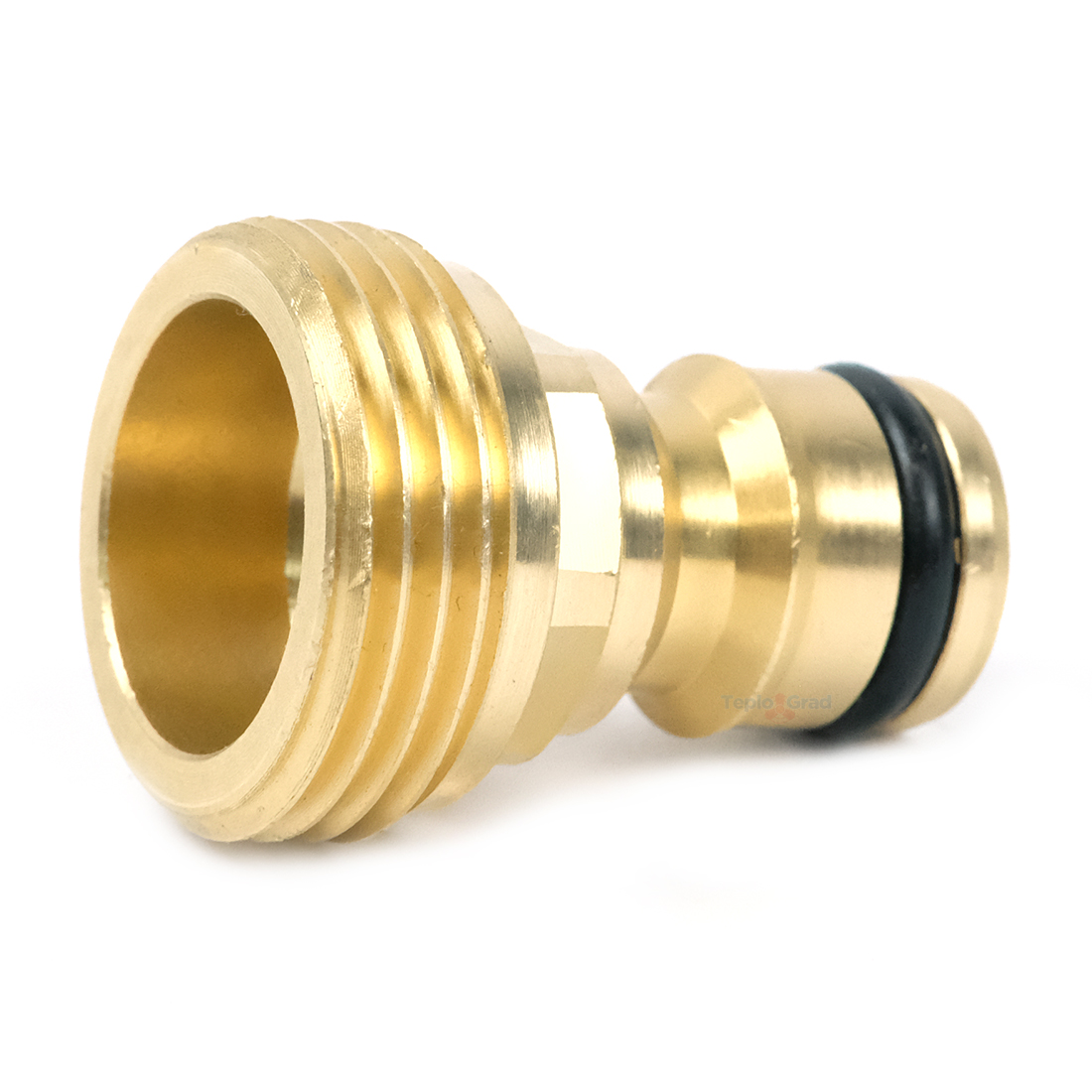 Штуцерный адаптер TIM 3/4 для быстросъема с наружной резьбой из латуни