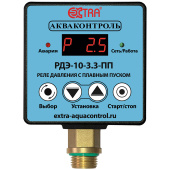 Реле давления воды Акваконтроль РДЭ-10-3.3-ПП электронное с плавным пуском