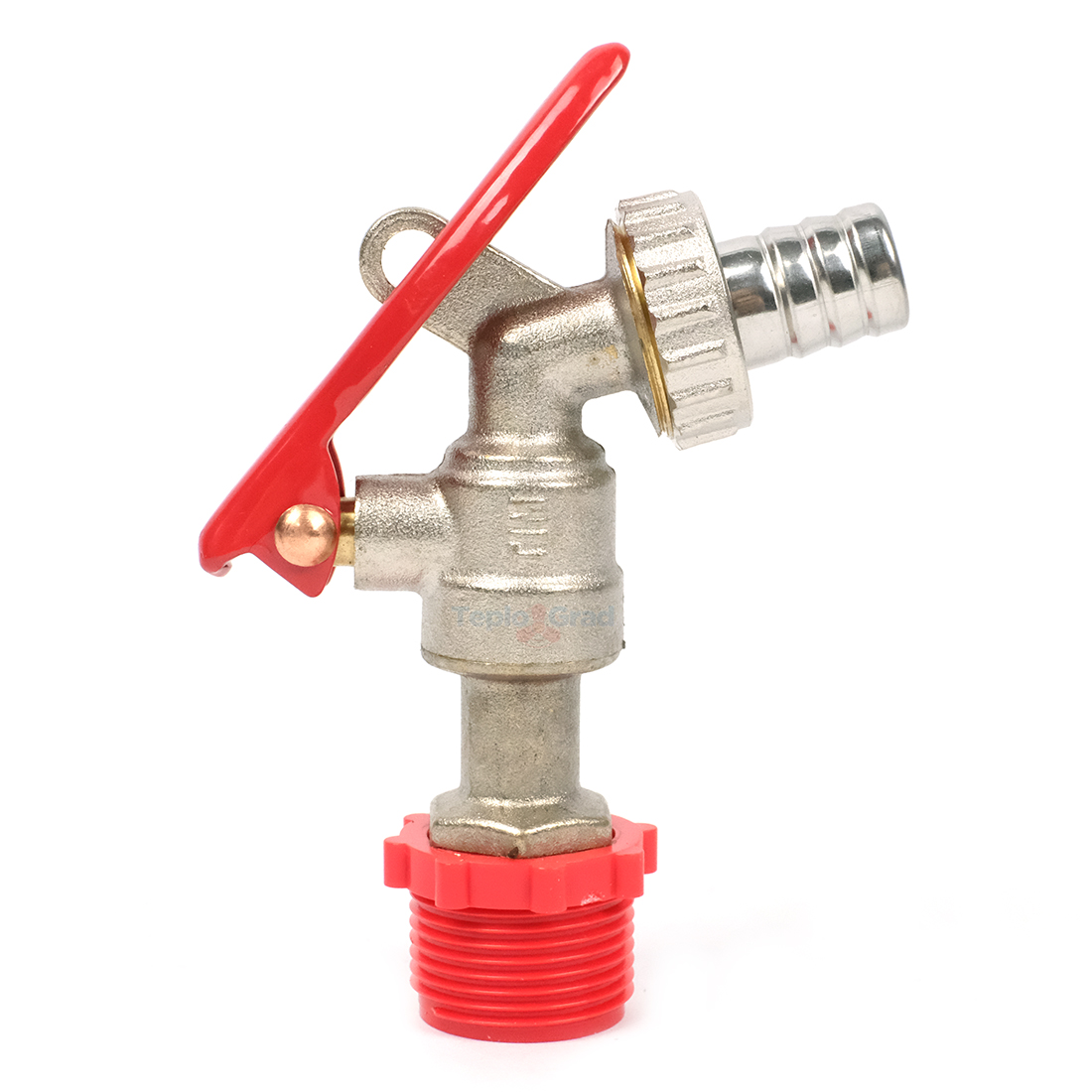 Кран шаровый водоразборный TIM 1/2 со штуцером под замок