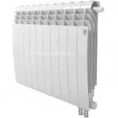 Биметаллический радиатор Royal Thermo BiLiner 500 Bianco Traffico VDR 10 секций с нижним подключением