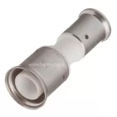 Пресс муфта переходная Henco 26x20 белая