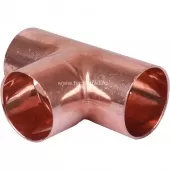 Тройник 35 ВП Sanha 5130, для медных труб под пайку 1513035