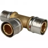 Тройник переходной прессовой Stout 32 x 32 x 26