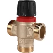 Термостатический смесительный клапан Rommer 1 НР 35-60°С KVs 1.6